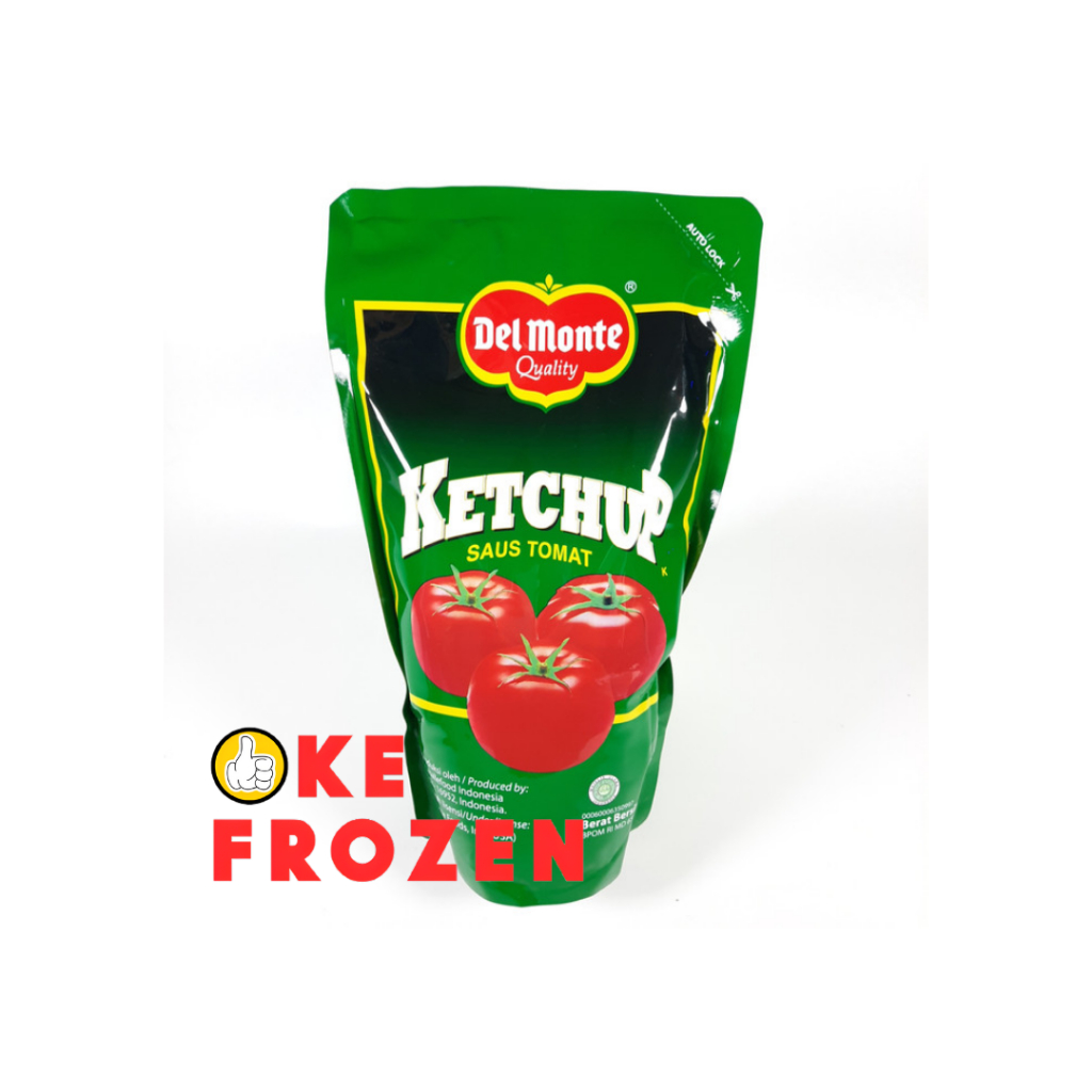 

DELMONTE TOMATO STANDING POUCH 1KG SAUS TOMAT DEL MONTE