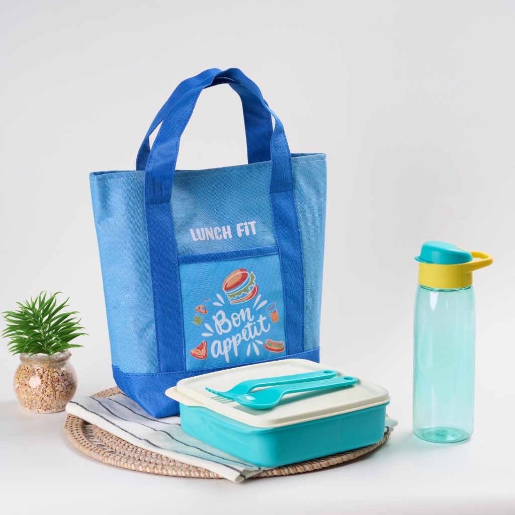 XAVIA LUNCH BAG SET OF 4 PCS/ TAS BEKAL MAKAN