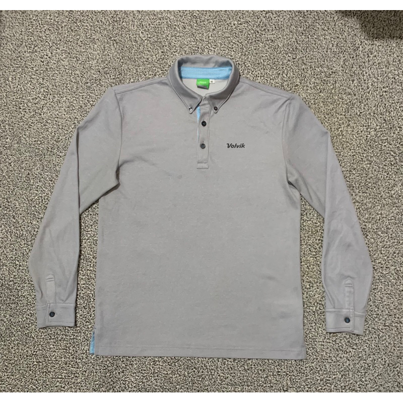 Volvik Long Sleeve Grey Golf Shirt