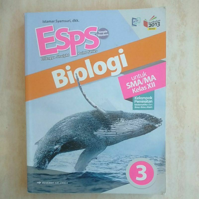 Esps Biologi SMA/MA Kelas 12 Erlangga