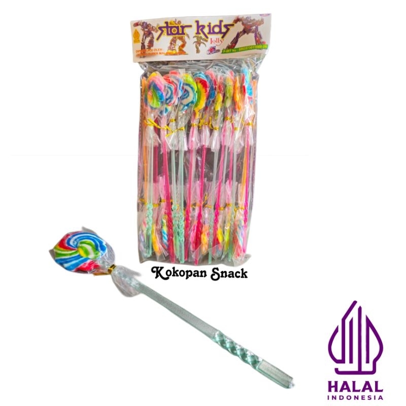 

STAR KIDS BUNGA PELANGI LOLIPOP PAK ISI 20
