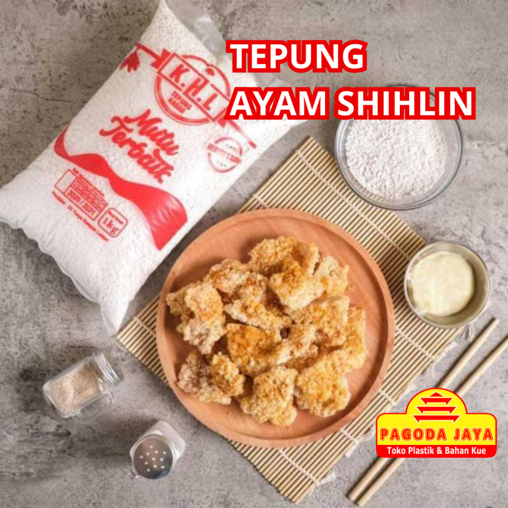 

Tepung Kasar KHL 1Kg / Tepung Ayam Shinlin / Shihlin