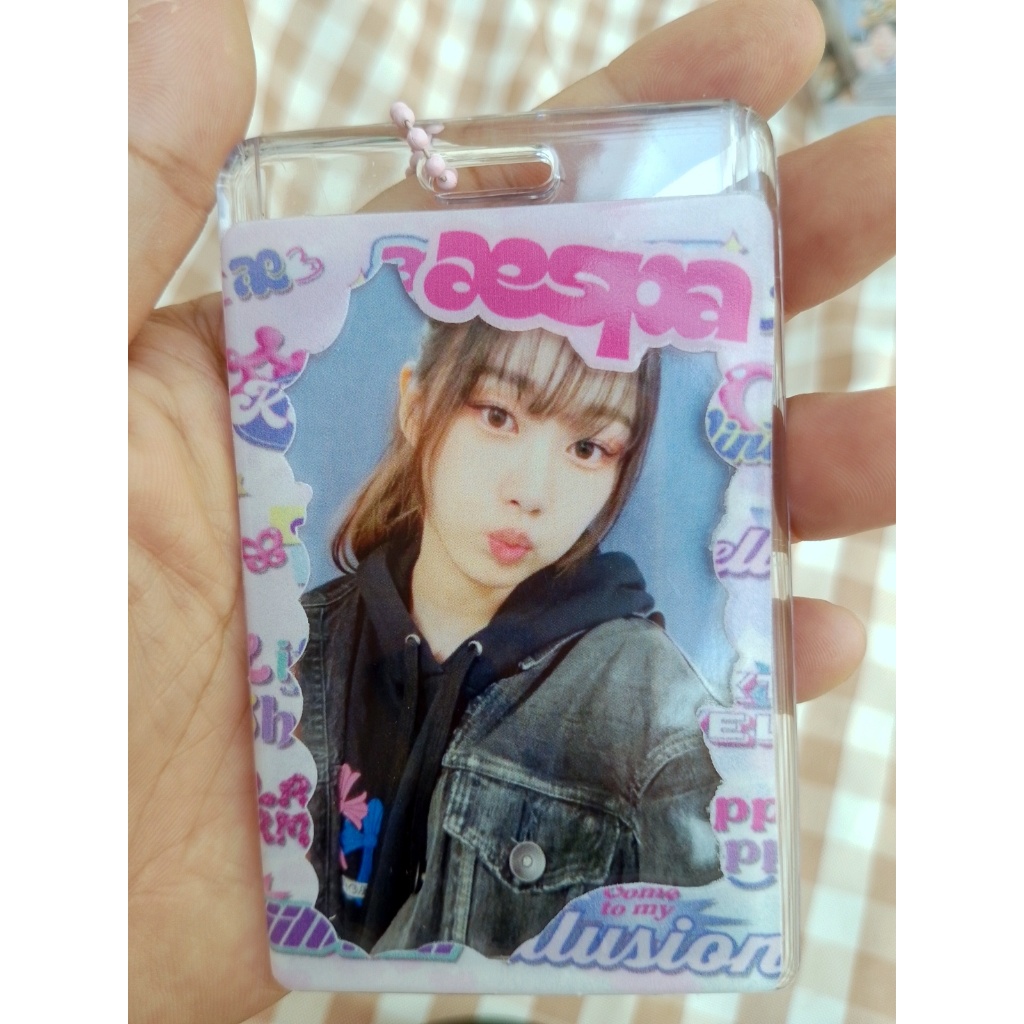

top loader CASE AKRILIK PHOTOCARD AESPA kpop