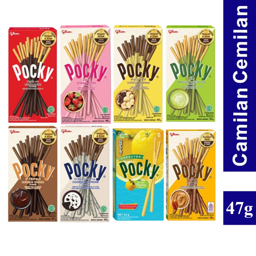 

[MT] Pocky Cokelat/Strawberry/Cookies & Cream Biscuit Stick 47gr