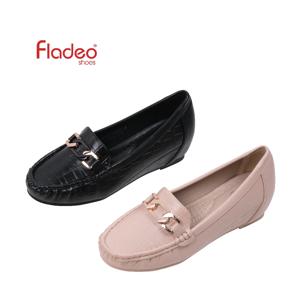 Fladeo G24/LSFM504-2BR/Sepatu Moccasin Slip On Wanita [ Moccasin Shoes ]