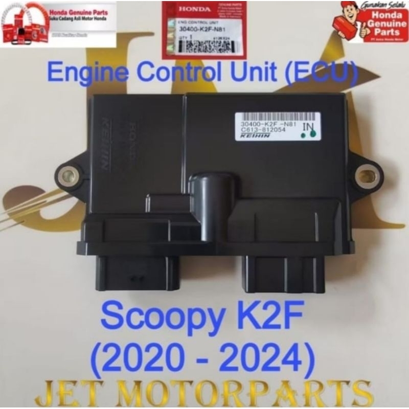 30400K2FN81 ECU Engine Control Unit Scoopy K2F Asli Ori Honda AHM