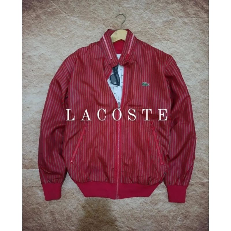 jaket keren lacoste jarang terjadi bekas second preloved