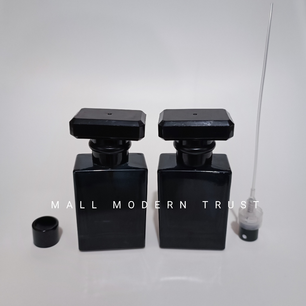 BOTOL CHANEL* 30ML FULL BLACK SEMI PRESS 36 PCS-BOTOL PARFUM FULL BLACK-BOTOL PARFUM PREMIUM