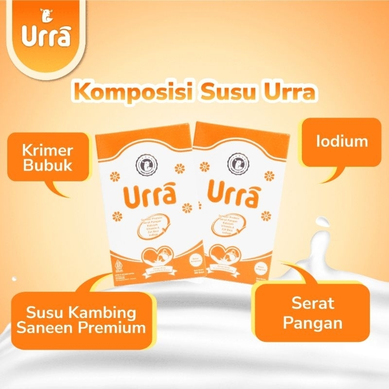 

SUSU URRA 200ml Susu Kambing Saanen Untuk Penambah Berat Badan dan Tinggi Badan Anak