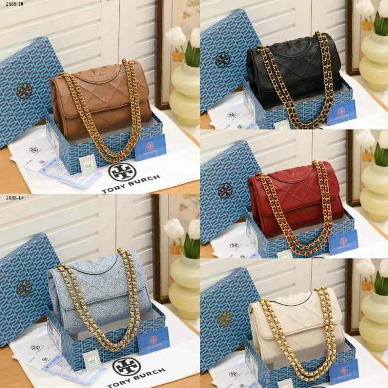 RESTOCK (MINI/NEW) 2688-1 TB FLAMING TAS WANITA  SLINGBAG WITH BOX