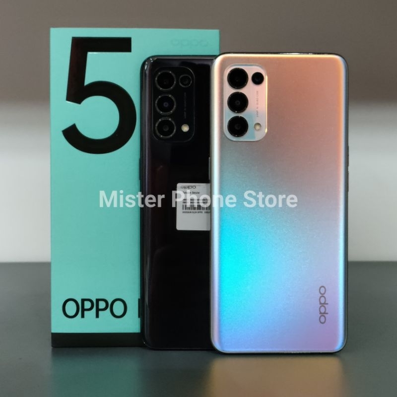 Oppo Reno 5 - 5G 8/128 Garansi Resmi Indonesia Fullset Second / Bekas Seken Original