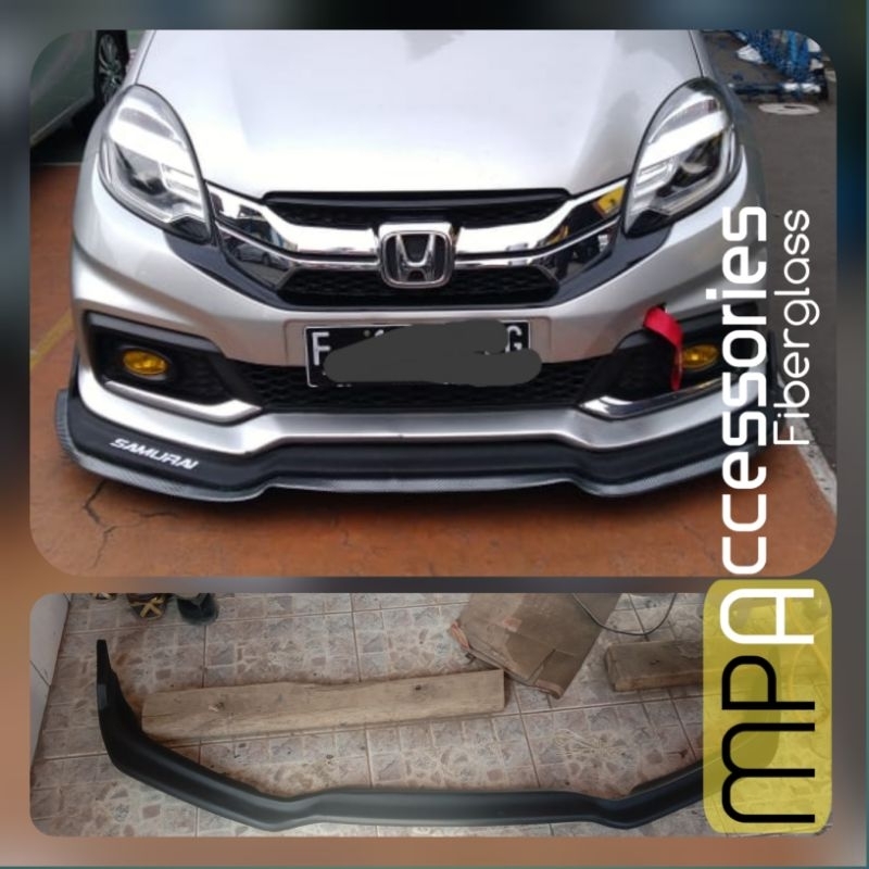 Lips Winglet bumper depan Honda mobilio Type RS