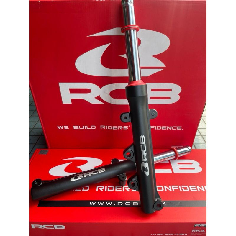 RCB FRONT FORK STANDARD BAMBU SHOCK SHOCK DEPAN STANDARD FE SERIES UNTUK MOTOR MX KING PNP JUPITER M