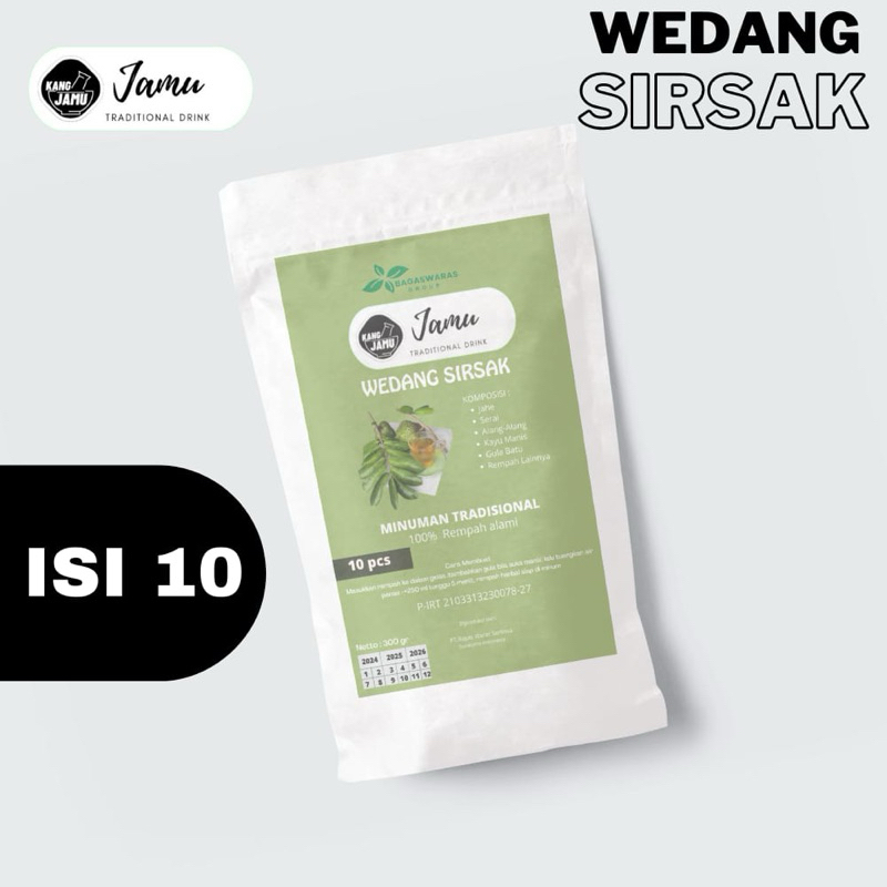 

Wedang Jahe Sirsak Segar - Minuman Herbal Daun Sirsak dan Jahe Kering