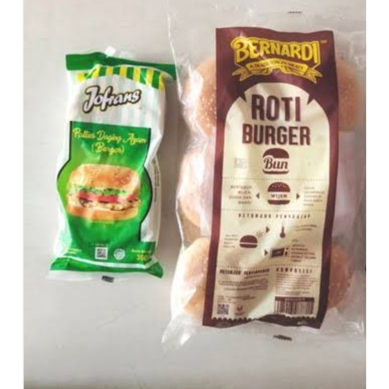 

Paket hemat chicken burger tebal untuk 6 porsi