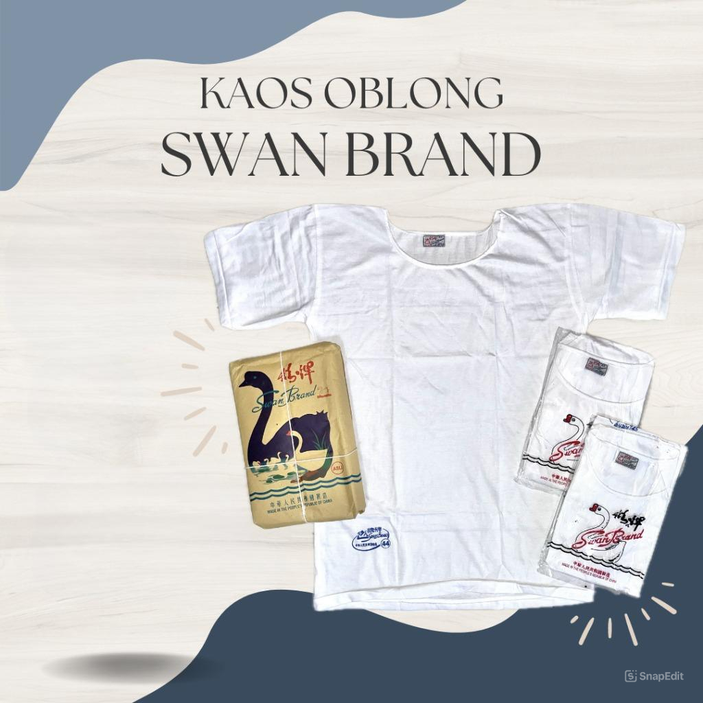 Kaos Oblong Pria Swan Brand Size 36, 38, 40, 42 / Kaos Oblong Pria Swan Brand / Kaos Oblong Pria Swa