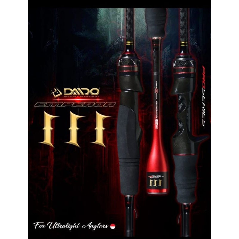 Joran Daido Emperor  III  Pro series 662 & 702 UL spining