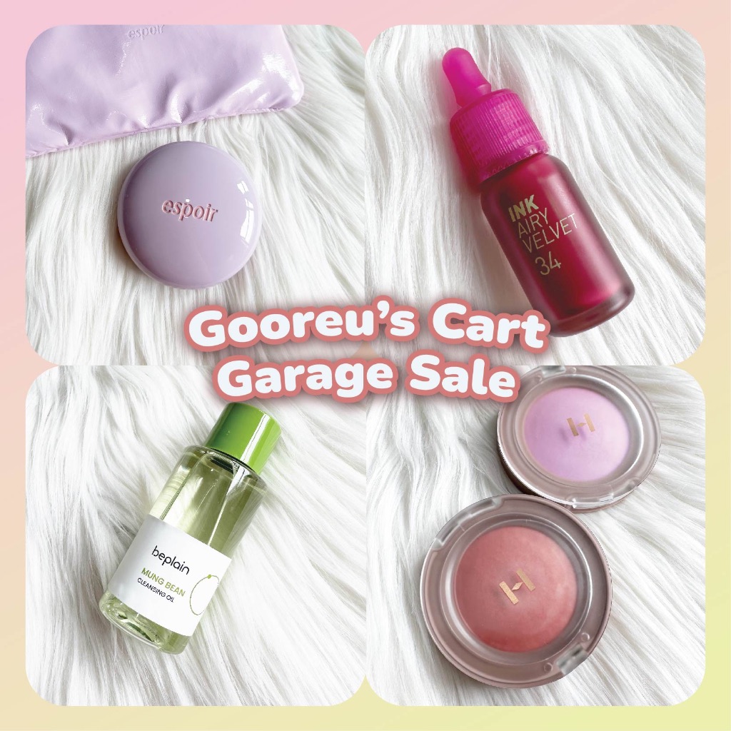 GARAGE SALE ~ Romand, Peripera Lip tint, Wakemake, Goodal Eye Cream, Beplain Cleansing Oil [SEMUA OR