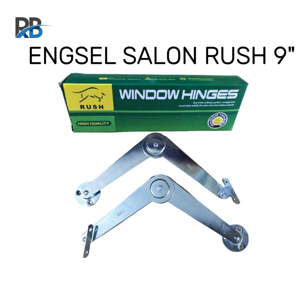 ENGSEL SALON 9" RUSH / ENGSEL PENAHAN JENDELA /SIKUTAN JENDELA HAK ANGIN RUSH 9"
