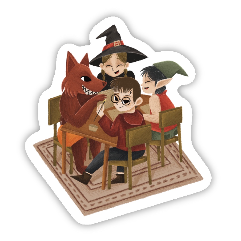 

Stiker Lucu Die Cut Waterproof | Party Sticker Premium