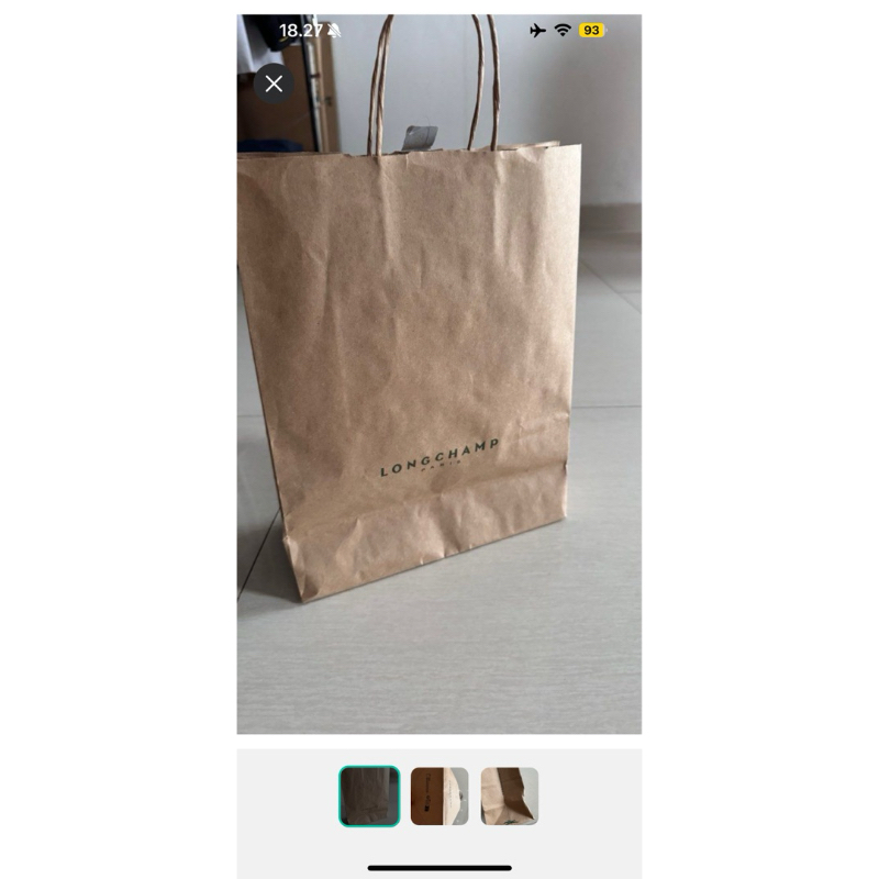 Paperbag longchamp