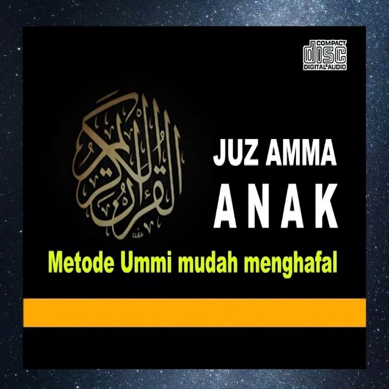 Kaset Cd Mobil Murotal Al-Quran Juz Amma Anak Metode Ummi - Kaset Cd Mobil  Ngaji Murotal Anak Juz A