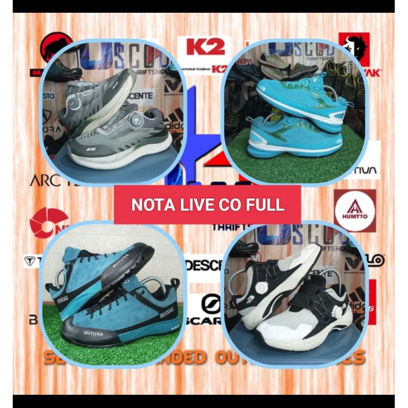 Sepatu Outdoor Nota Live Full