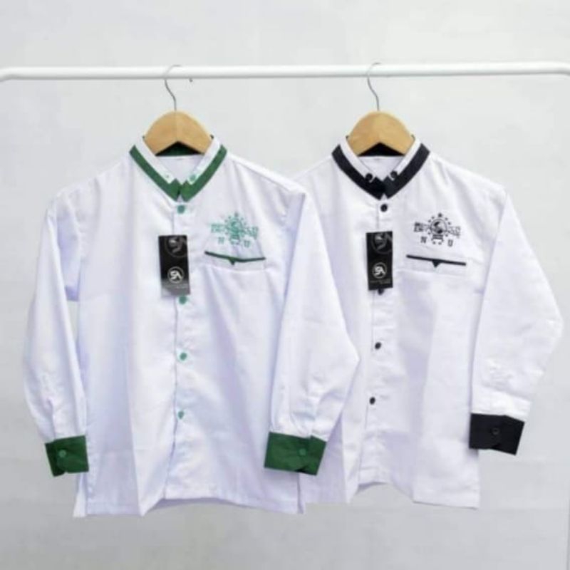 Kemeja NU anak remaja,baju koko NU anak-anak,jasko anak setelan