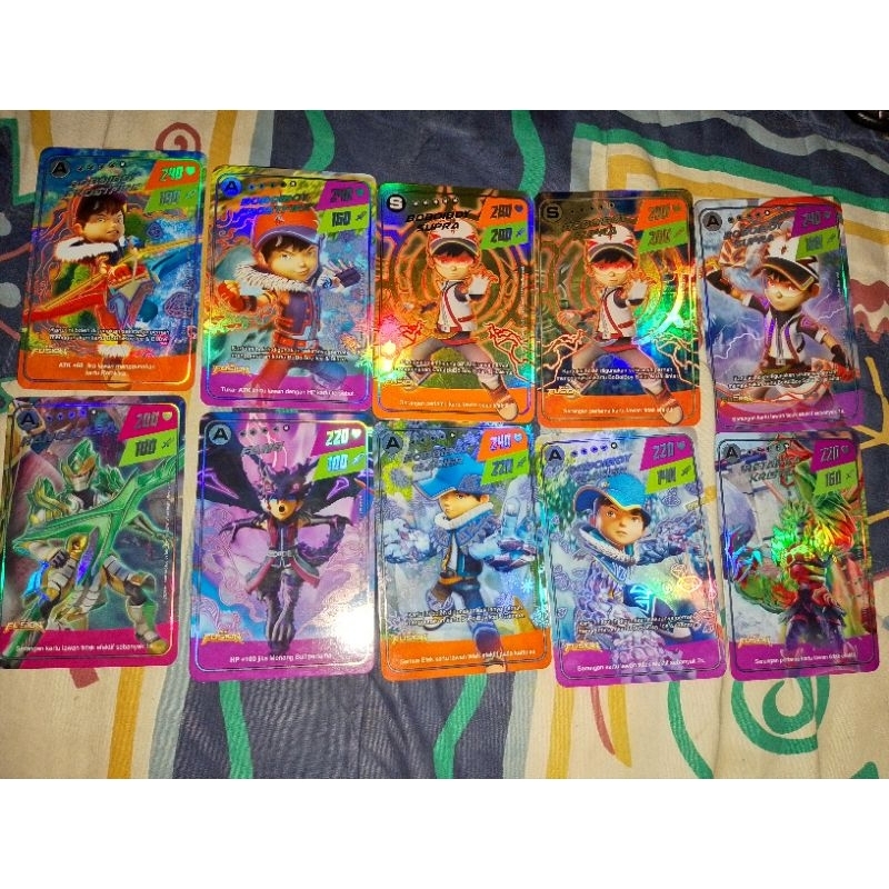 Monsta Galaxy Card Boboiboy Pek Fusion Indonesia