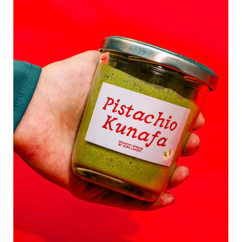 

RB Pistachio Kunafa Crunchy Spread by Aurs Cakery