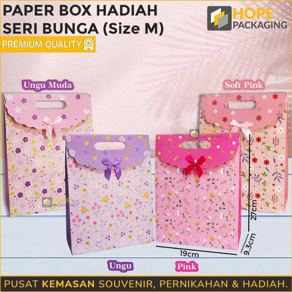 

GOGO BELI Paper Bag Motif Bunga Tas Souvenir Ulang Tahun Tas Kado Goodie Bag Tas Hampers Paper Box Kado Tas Bingkisan Goodie Bag Hampers Ultah