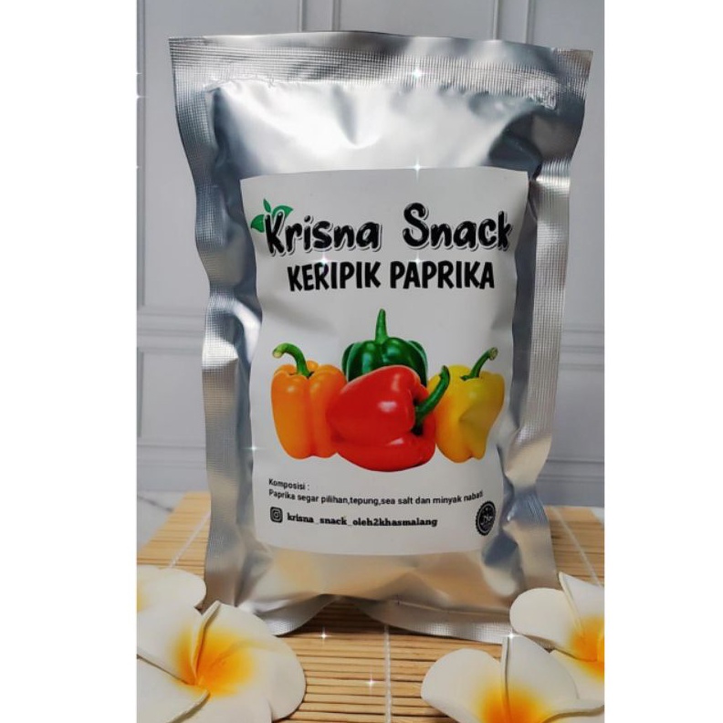 

PRODUCT TERPOPULER KERIPIK PAPRIKA FOIL PREMIUM KERIPIK SAYUR BUAH TERMURAH