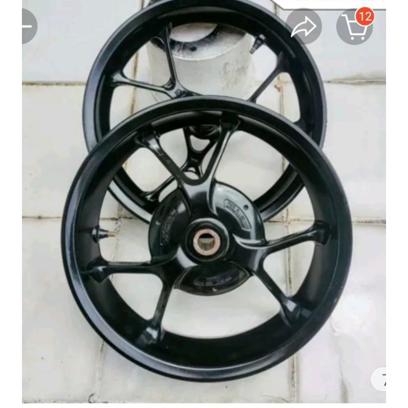 Velg Pelek 1 Set Yamaha Aerox Pnp Lexi / Original Copotan