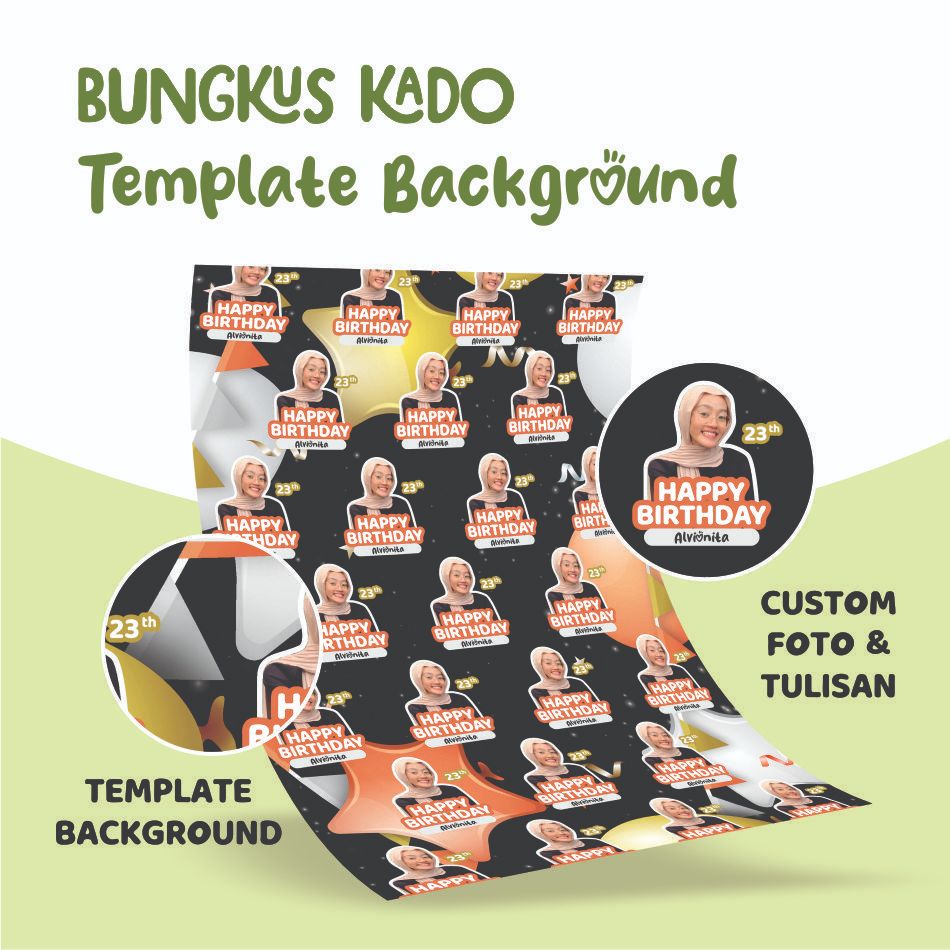 

KERTAS KADO CUSTOM WAJAH TEMPLATE BACKGROUND