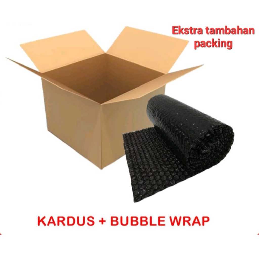 

Kardus+Bubblewrap Tambahan Keamanan Dalam Packing Barang