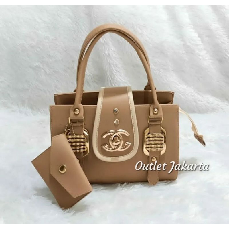 Terbaru  Tas kondangan wanita free gantungan dompet mini Tas selempang dan jinjing Tas pesta