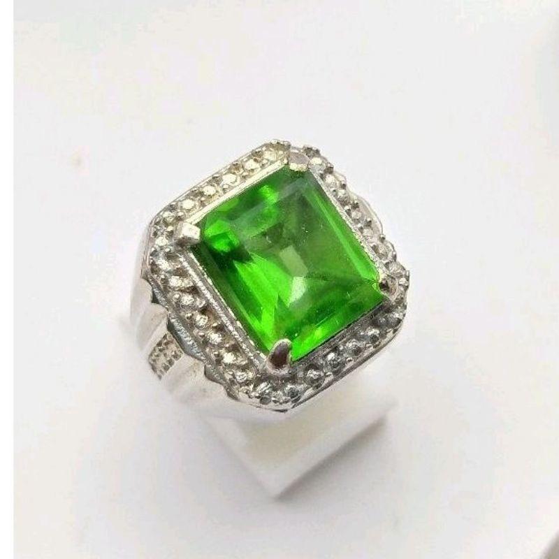 Cincin batu jambrut kalimantan