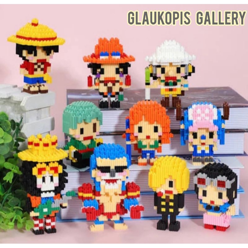 Bricks One Piece Nano Block Anime Series Pirates One Piece