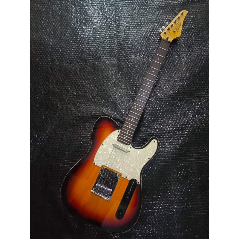 gitar suhr telecaster sunbrust