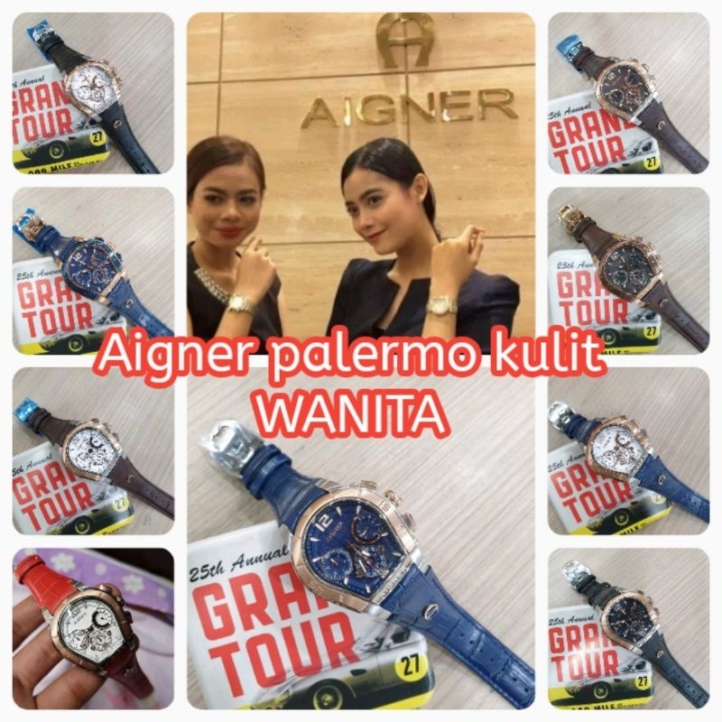 JAM AIGNER WANITA PALERMO KULIT |  AIGNER LEATHER LADIES ORIGINAL AUTHENTIC