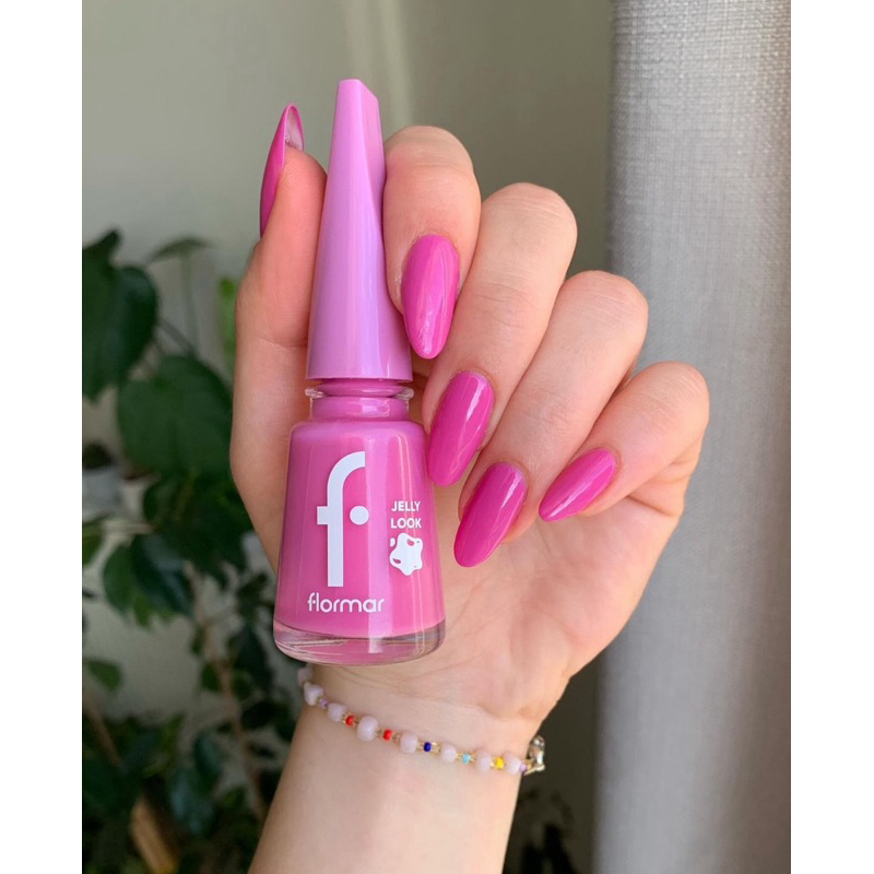 JL39 Sweet Orchid - Flormar Nail Enamel Jelly Look - Flormar Nail Polish - Cat Kuku Halal Turki - Ku