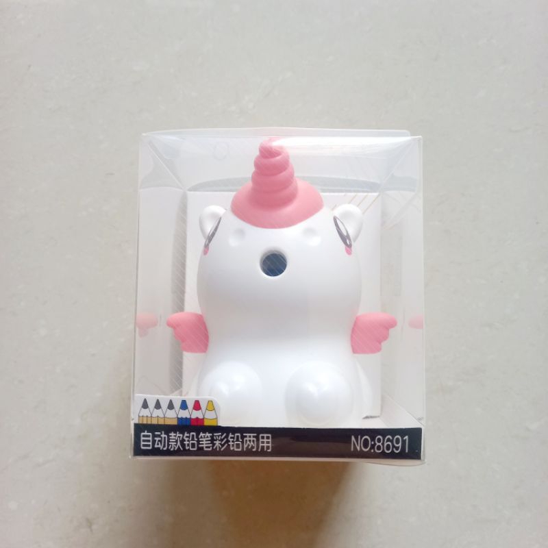 

[ ECER MURAH ] Rautan Serutan Pensil Putar Pencil Sharpener Unicorn