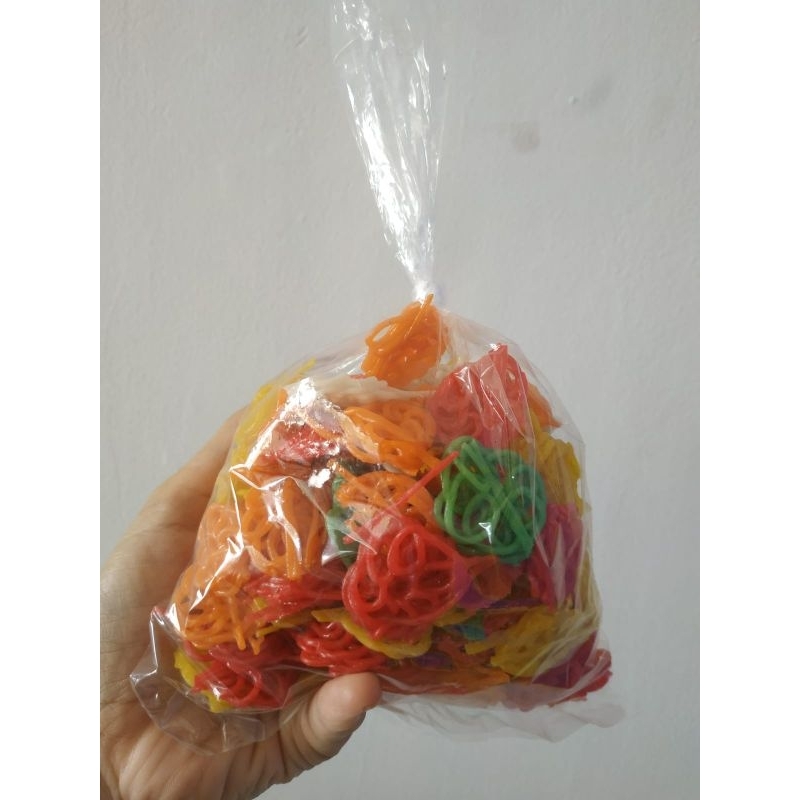 

Kerupuk mawar warna warni 200gr