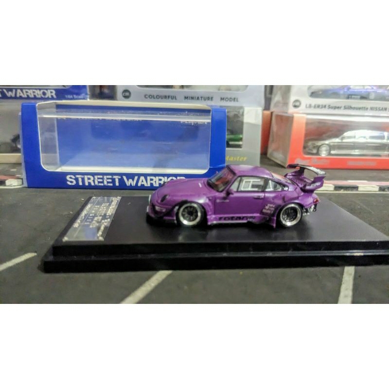 Diecast Street Warrior Porsche RWB Rotana minus qc