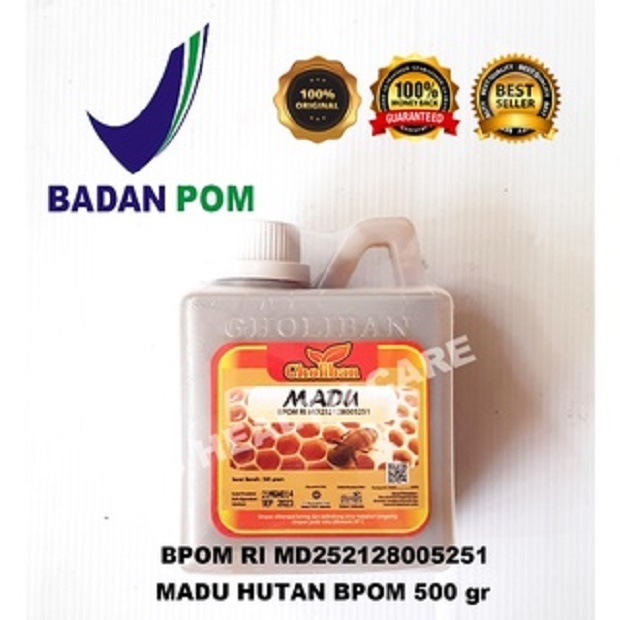 

Madu Gholiban MULTIFLORA UDAH BPOM 500gr – ORIGINAL