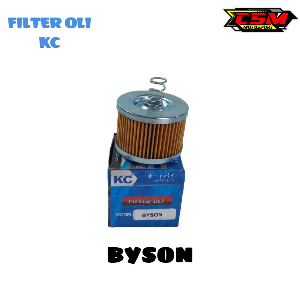 FILTER OLI BYSON KC FILTER OLI BYSON FILTER OIL BYSON KC