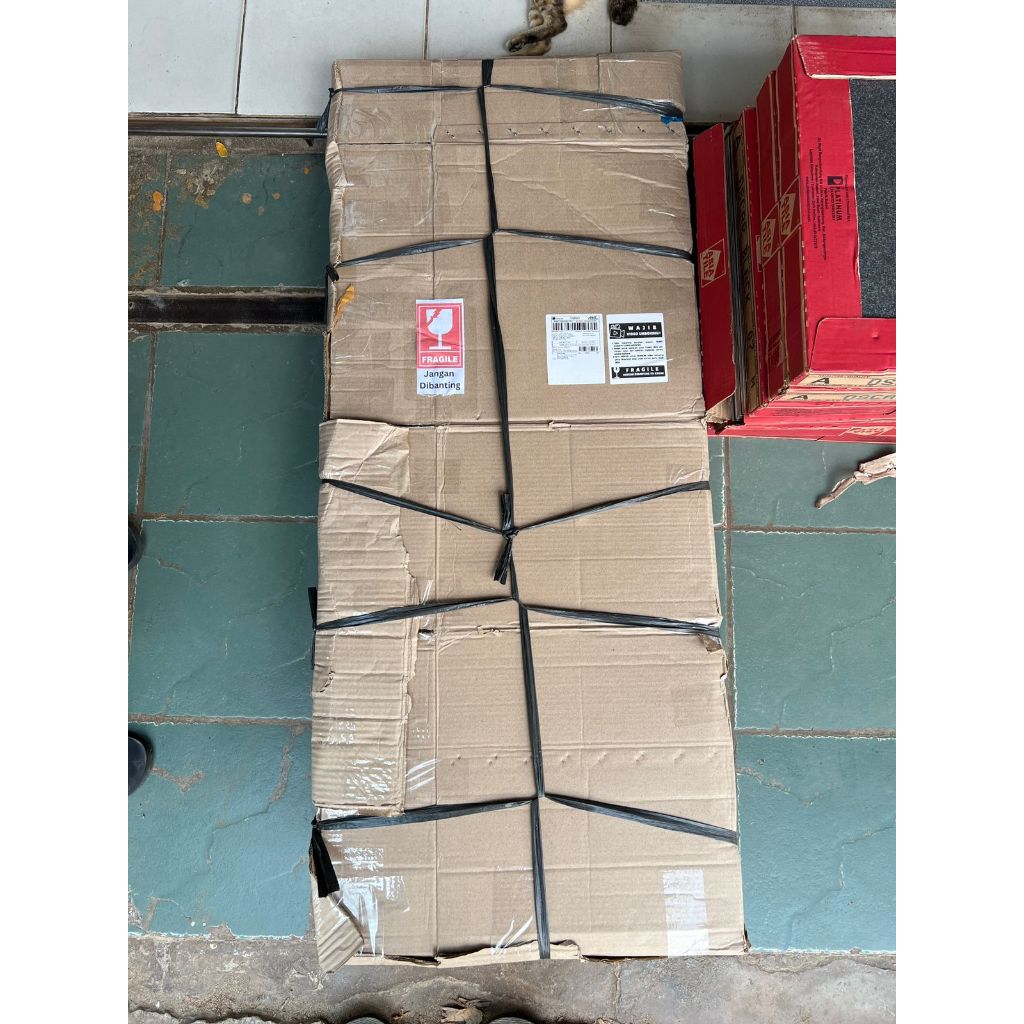 

PACKAGING BAK CUCI PIRING (BCP)/KITCHEN SINK (KARDUS + BUBBLE WRAP)