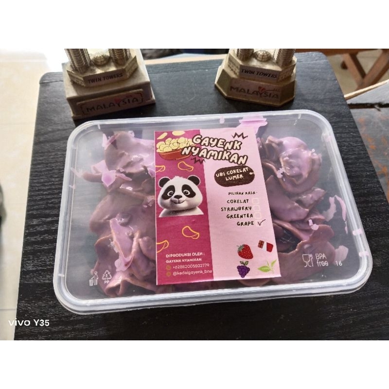 

ubi coklat lumer