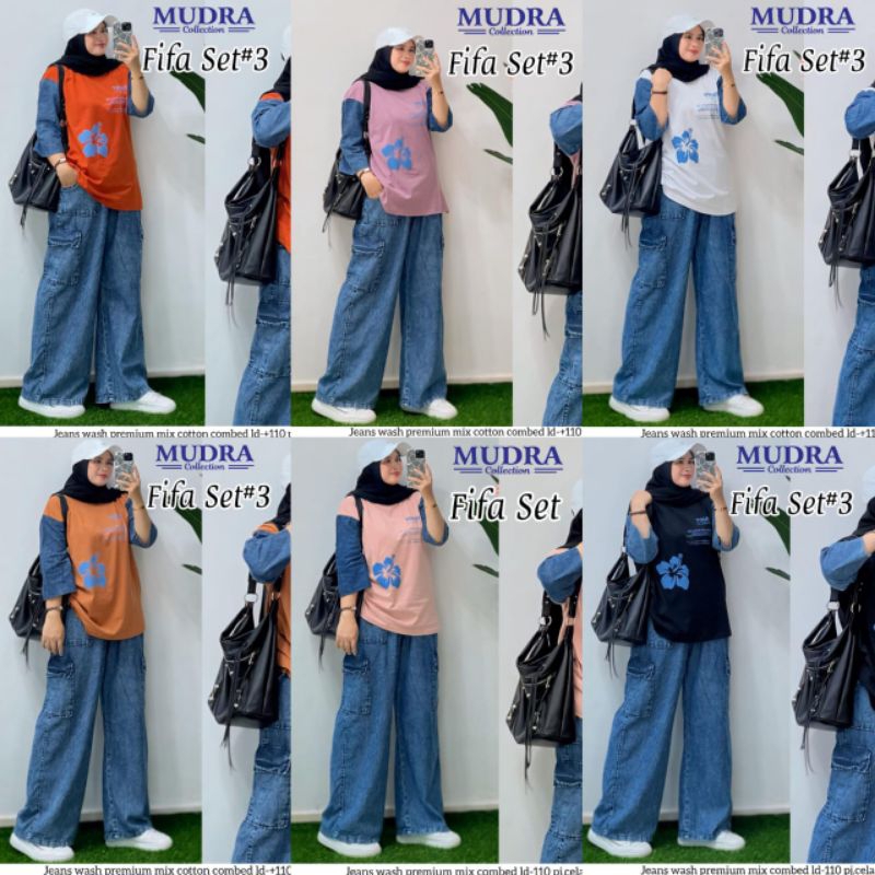 GAMIS NIKEN MAXY / FIFA SET BY MUDRA HIJAB