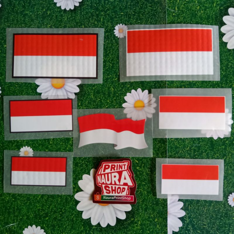 

Sablon Setrika DTF Bendera Merah Putih (Beli Banyak Lebih Murah)